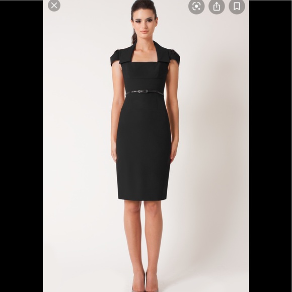 Black Halo Jacket Dress - Picture 4 of 6